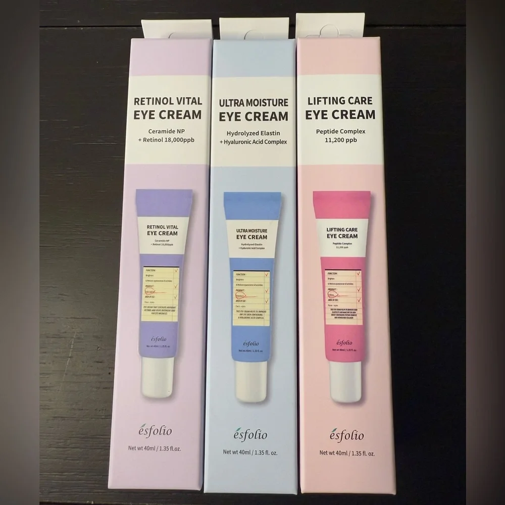 Eye Cream Retinol/Moisture/Lifting 1.35 fl oz- YOU PICK ONE